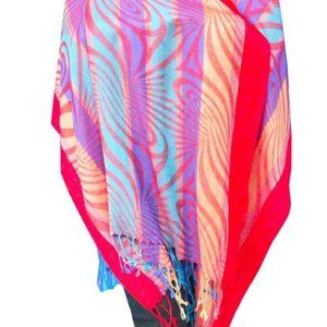 Reversible Modal Silk Stole/Shawl Long Scarf